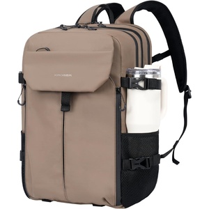 image:imageKROSER Travel Backpack for men Laptop Carry On Backpack Flight Approved  173 inch Laptop  Computer Bag Casual Daypack for Weekender Business Hiking Can accommodate basketballDesertDesert173