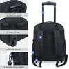 image:imageKROSER Carry On Underseat 16inch Underseater Suitcase for Men GreyBlack