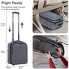 image:imageKROSER Carry On Underseat 16inch Underseater Suitcase for Men GreyGrey
