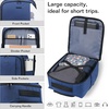 image:imageKROSER Carry On Underseat 16inch Underseater Suitcase for Men GreyHaze Blue