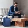image:imageKROSER Carry On Underseat 16inch Underseater Suitcase for Men GreyHaze Blue