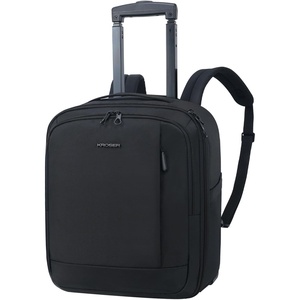 image:imageKROSER Carry On Underseat 16inch Underseater Suitcase for Men GreyBlack