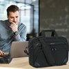image:imageKROSER 173 Inch Laptop Briefcase Computer BagMessenger Shoulder BagBlackBlue