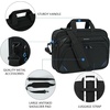 image:imageKROSER 173 Inch Laptop Briefcase Computer BagMessenger Shoulder BagBlackBlue
