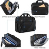 image:imageKROSER 173 Inch Laptop Briefcase Computer BagMessenger Shoulder BagBlackBlue