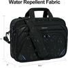 image:imageKROSER 173 Inch Laptop Briefcase Computer BagMessenger Shoulder BagBlackBlue