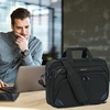 image:imageKROSER 173 Inch Laptop Briefcase Computer BagMessenger Shoulder BagBlackBlue
