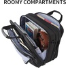 image:imageKROSER 173 Inch Laptop Briefcase Computer BagMessenger Shoulder BagBlackGrey