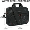 image:imageKROSER 173 Inch Laptop Briefcase Computer BagMessenger Shoulder BagBlackRed