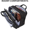 image:imageKROSER 173 Inch Laptop Briefcase Computer BagMessenger Shoulder BagBlackRed