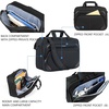 image:imageKROSER 173 Inch Laptop Briefcase Computer BagMessenger Shoulder BagBlackRed