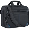 image:imageKROSER 173 Inch Laptop Briefcase Computer BagMessenger Shoulder BagBlackBlue